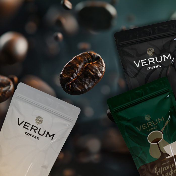 verum coffee banner